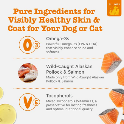 Zesty Paws Wild Alaskan Salmon Oil