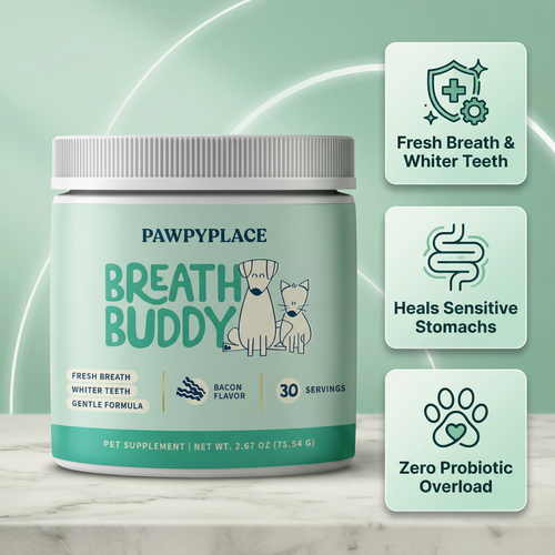 Breath Buddy Dog Dental Powder