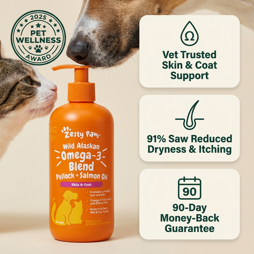 Zesty Paws Wild Alaskan Salmon Oil