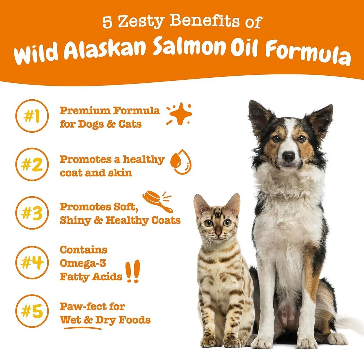 Zesty Paws Wild Alaskan Salmon Oil